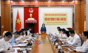 Thường trực HĐND tỉnh họp phiên thường kỳ tháng 9