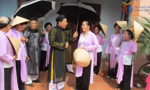 Tâm huyết với nghệ thuật hát đúm 