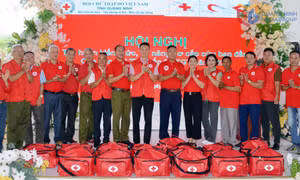 Tập huấn kỹ năng sơ cấp cứu ban đầu cho tình nguyện viên cấp 2 ATGT