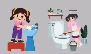 3 cách đơn giản đánh bay vết ố trong nhà tắm