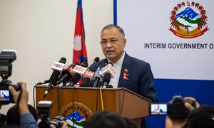 Nepal chọn được người lãnh đạo chính phủ lâm thời