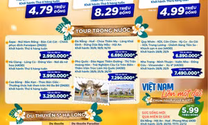 Tour khởi hành từ Quảng Ninh