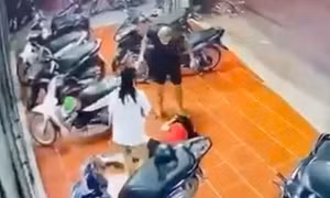 Công an Hà Nội điều tra vụ cô gái bị đánh dã man trước quán bi-a