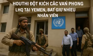 Houthi đột kích các văn phòng LHQ tại Yemen, bắt giữ nhiều nhân viên