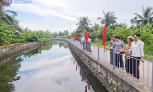 Phường Hà An: Khánh thành công trình phòng chống đuối nước