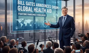 Tỷ phú Bill Gates công bố khoản viện trợ hơn 900 triệu USD chống dịch bệnh toàn cầu