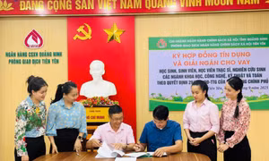 Chương trình tín dụng ưu đãi tiếp sức cho HSSV các ngành STEM