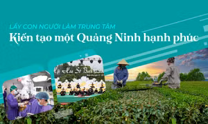 Lấy con người làm trung tâm - Kiến tạo một Quảng Ninh hạnh phúc