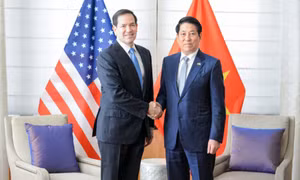 Chủ tịch nước Lương Cường tiếp Ngoại trưởng Hoa Kỳ Marco Rubio