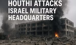 Houthi tấn công trụ sở Bộ Tổng tham mưu quân đội Israel