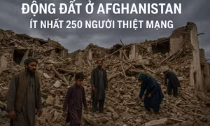 Động đất tại miền Đông Afghanistan, hơn 250 người thiệt mạng