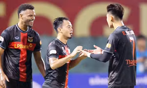 Bảng xếp hạng V-League vòng 4: CLB Ninh Bình dẫn đầu, Hoàng Anh Gia Lai đáy bảng