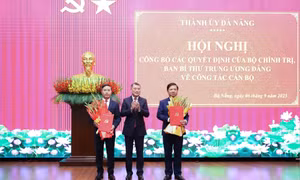 Đồng chí Phạm Đức Ấn được điều động, chỉ định giữ chức Phó Bí thư Thành ủy Đà Nẵng