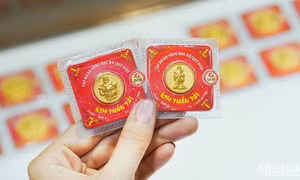 Giá vàng ngày 5/9: Trong nước tiếp đà tăng lên mức kỷ lục mới, thế giới đảo chiều giảm