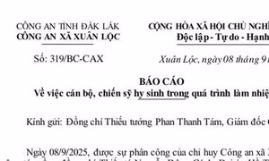 Truy tìm đối tượng đâm thiếu tá công an hy sinh ở Đắk Lắk