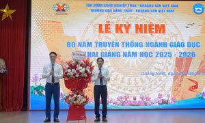 Trường Cao đẳng TKV khai giảng năm học 2025 - 2026