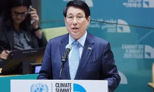 Chủ tịch nước Lương Cường phát biểu tại Hội nghị cấp cao về hành động khí hậu