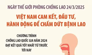 Việt Nam cam kết, đầu tư, hành động để chấm dứt bệnh lao