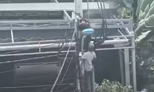 Nổ ở cột điện ở TPHCM, nam nhân viên viễn thông bỏng nặng