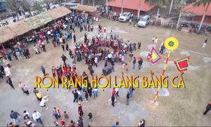 Rộn ràng hội làng Bằng Cả
