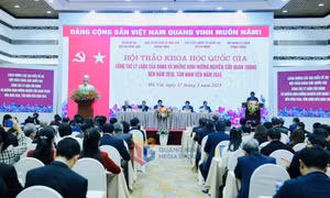 Hội thảo quốc gia về công tác lý luận của Đảng và những định hướng nghiên cứu quan trọng