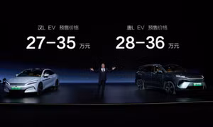 Cận cảnh xe điện BYD sạc siêu tốc 5 phút đi 400 km, nhanh như đổ xăng