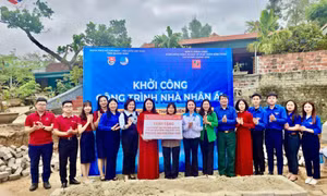  Đoàn Thanh niên Agribank Chi nhánh tỉnh Quảng Ninh hỗ trợ kinh phí xây dựng nhà cho hộ khó khăn