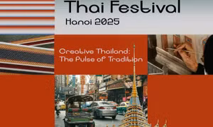 Khám phá Thái Lan qua Thai Festival 2025 tại Hoàng thành Thăng Long