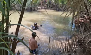 Nhậu say rồi bơi qua sông về nhà, người đàn ông chết đuối