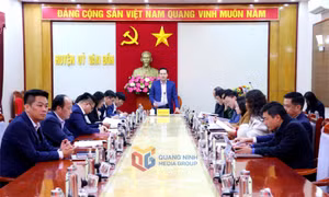 Vân Đồn: Họp phiên thứ nhất Ban Chỉ đạo sắp xếp đơn vị hành chính cấp xã