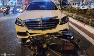 Nữ tài xế ôtô tông 10 xe máy ở Thủ Đức 'có nồng độ cồn'