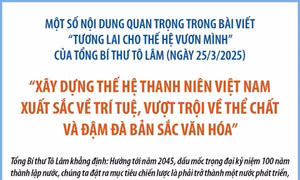 Nội dung chính trong bài viết "Tương lai cho thế hệ vươn mình" của Tổng Bí thư