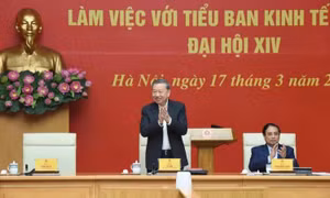 Tổng Bí thư Tô Lâm làm việc với Tiểu ban Kinh tế-Xã hội Đại hội XIV của Đảng