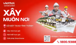 Sở hữu ngôi nhà mơ ước với dịch vụ xây nhà trọn gói chỉ với 1 tỷ