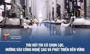 Thu hút FDI có chọn lọc, hướng vào công nghệ cao và phát triển bền vững