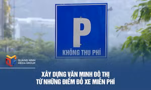 Xây dựng văn minh đô thị từ những điểm giữ xe miễn phí