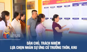 Dân chủ, trách nhiệm lựa chọn nhân sự ứng cử trưởng thôn, khu