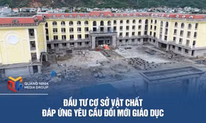 Đầu tư cơ sở vật chất đáp ứng yêu cầu đổi mới giáo dục