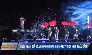 20.000 khán giả hòa nhịp đại nhạc hội Y-Fest “Hòa nhịp thấu cảm”