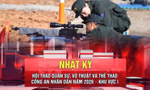 Nhật ký Hội thao Quân sự, võ thuật và thể thao Công an nhân dân năm 2026 - Khu vực I (ngày 25/5)