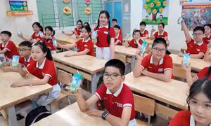 Sữa học đường nâng tầm vóc thế hệ mới