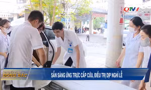 Sẵn sàng ứng trực cấp cứu, điều trị dịp nghỉ lễ