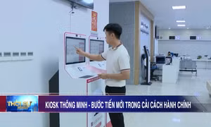 Kiosk thông minh - bước tiến mới trong cải cách hành chính