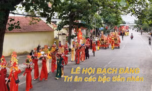Lễ hội Bạch Đằng – Tri ân các vị tiền nhân