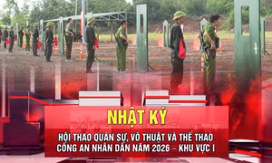 Nhật ký Hội thao Quân sự, võ thuật và thể thao Công an nhân dân năm 2026 - Khu vực I (ngày 23/5)