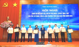 Công bố kết quả các Chỉ số PAR INDEX, SIPAS, DDCI, CGI năm 2025