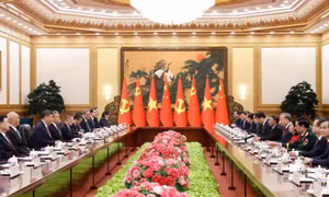 Tổng Bí thư, Chủ tịch nước Tô Lâm hội đàm với Tổng Bí thư, Chủ tịch nước Trung Quốc Tập Cận Bình
