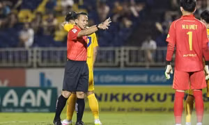 Trọng tài Malaysia điều hành hai trận tại vòng 20 V.League 2025-2026
