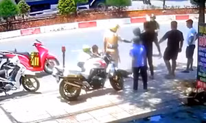 Công an Đồng Nai xác định không có việc cảnh sát giao thông cầm gậy đuổi đánh người vi phạm
