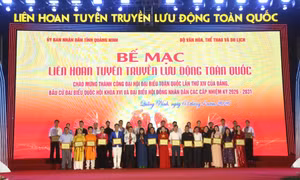 Bế mạc Liên hoan Tuyên truyền lưu động toàn quốc 